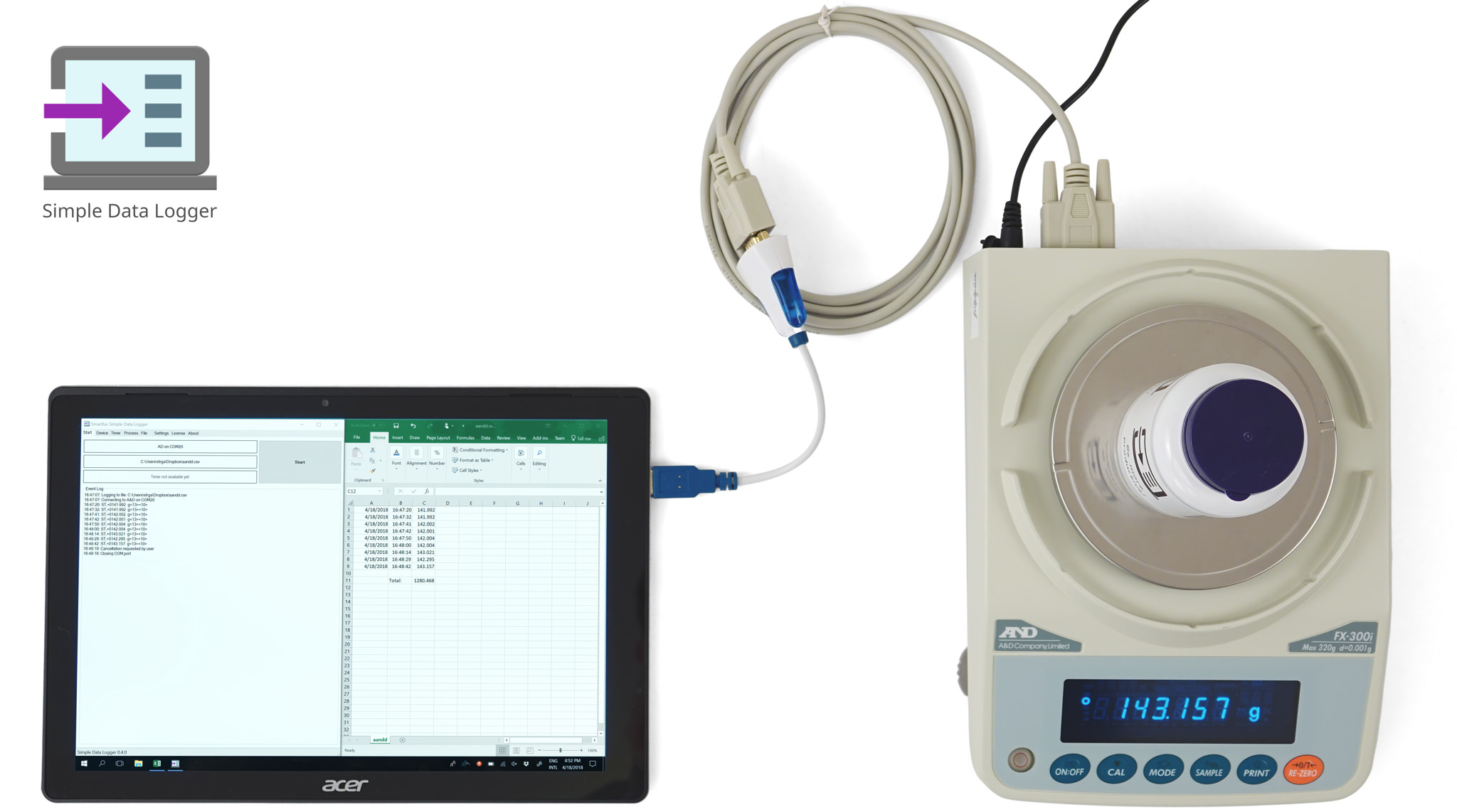 Smartlux Simple Data Logger