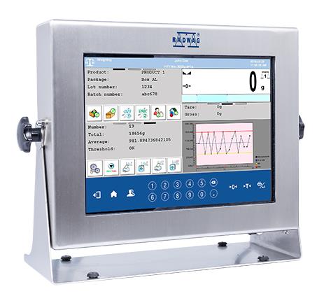 RADWAG PUE HY10 - an advanced weighing indicator