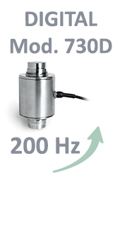 UTILCELL Digital Load Cell Model 730 at 200Hz